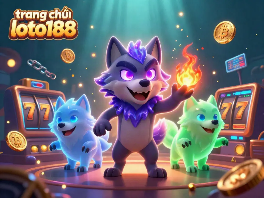 Join the action at trang chủ loto188 with a thrilling scene featuring dynamic casino characters and vibrant game elements.