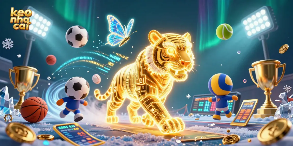 Engage with keo nha cai to explore dynamic sports betting visuals with vibrant 3D illustrations.